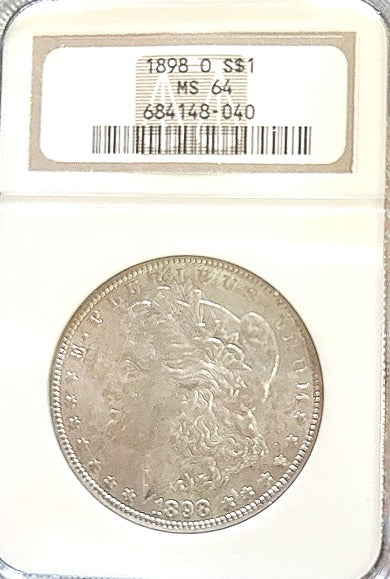 1898-O Morgan Silver Dollar MS64