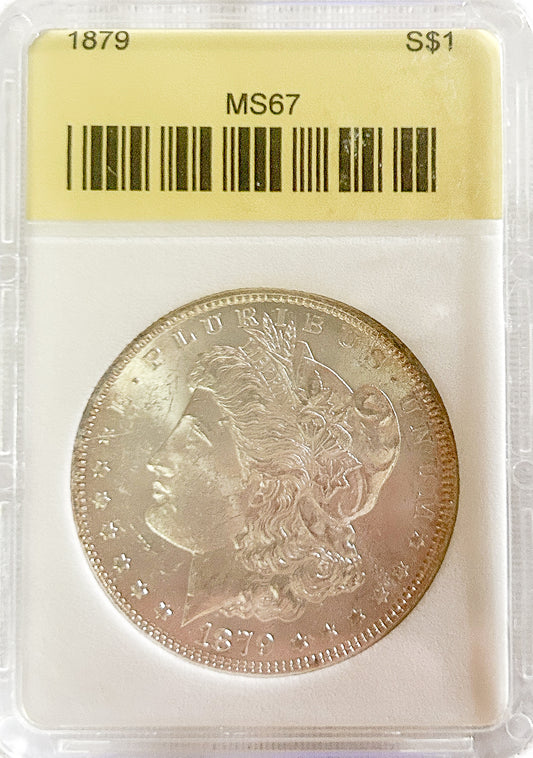 1879 Morgan Silver Dollar MS67