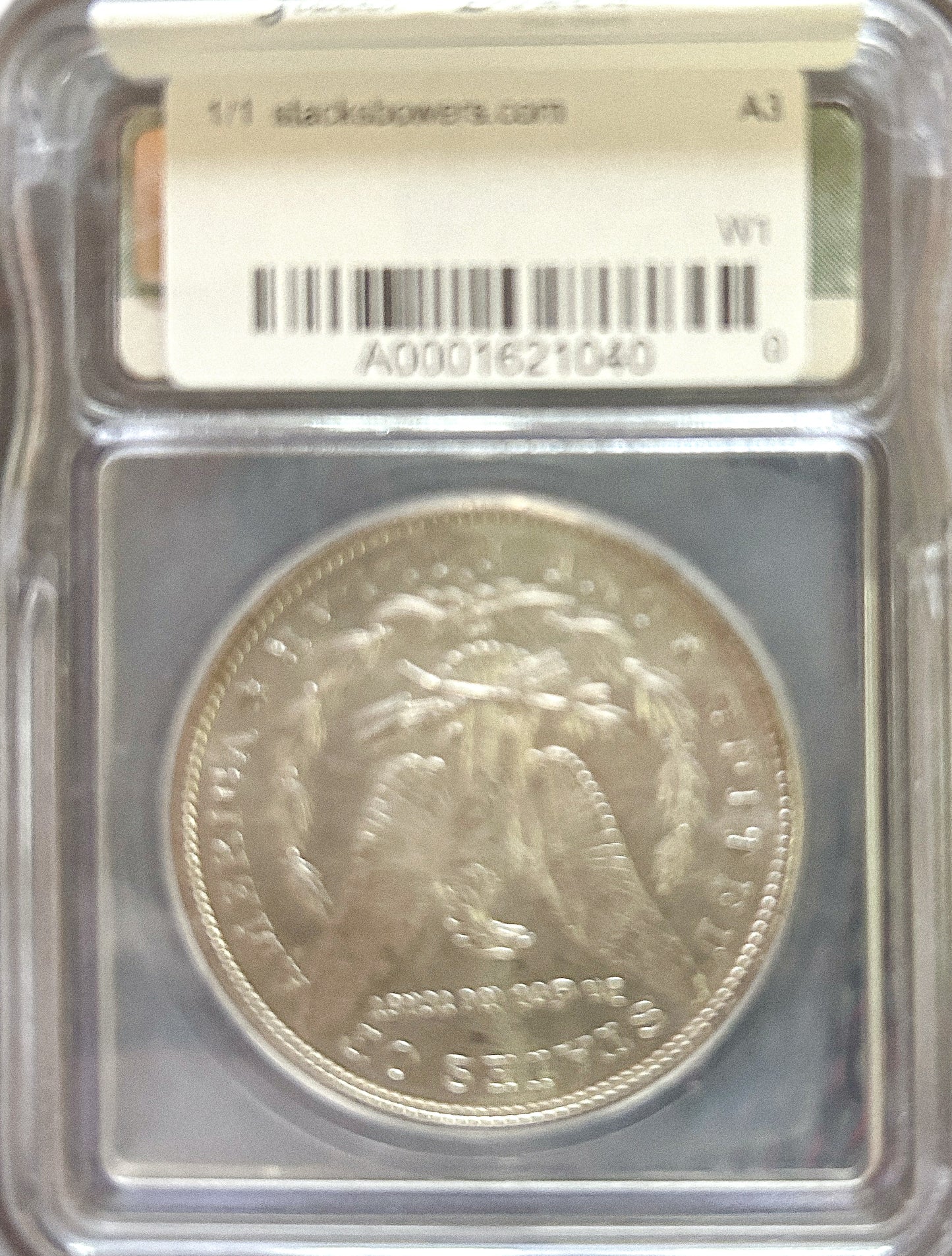 1881-S Morgan Silver Dollar MS65