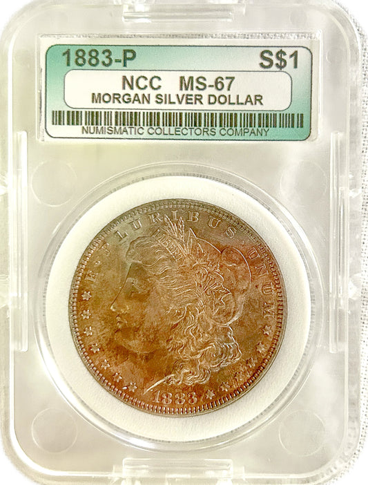 1883 Morgan Silver Dollar MS67