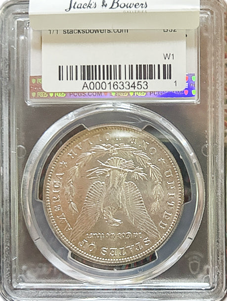 1884-S Morgan Silver Dollar AU53