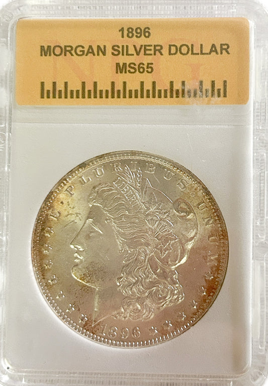 1896 Morgan Silver Dollar MS65