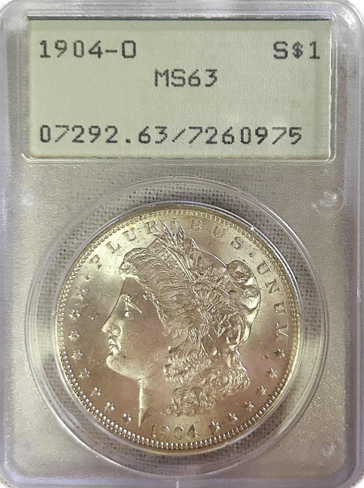 1904-O Morgan Silver Dollar MS63