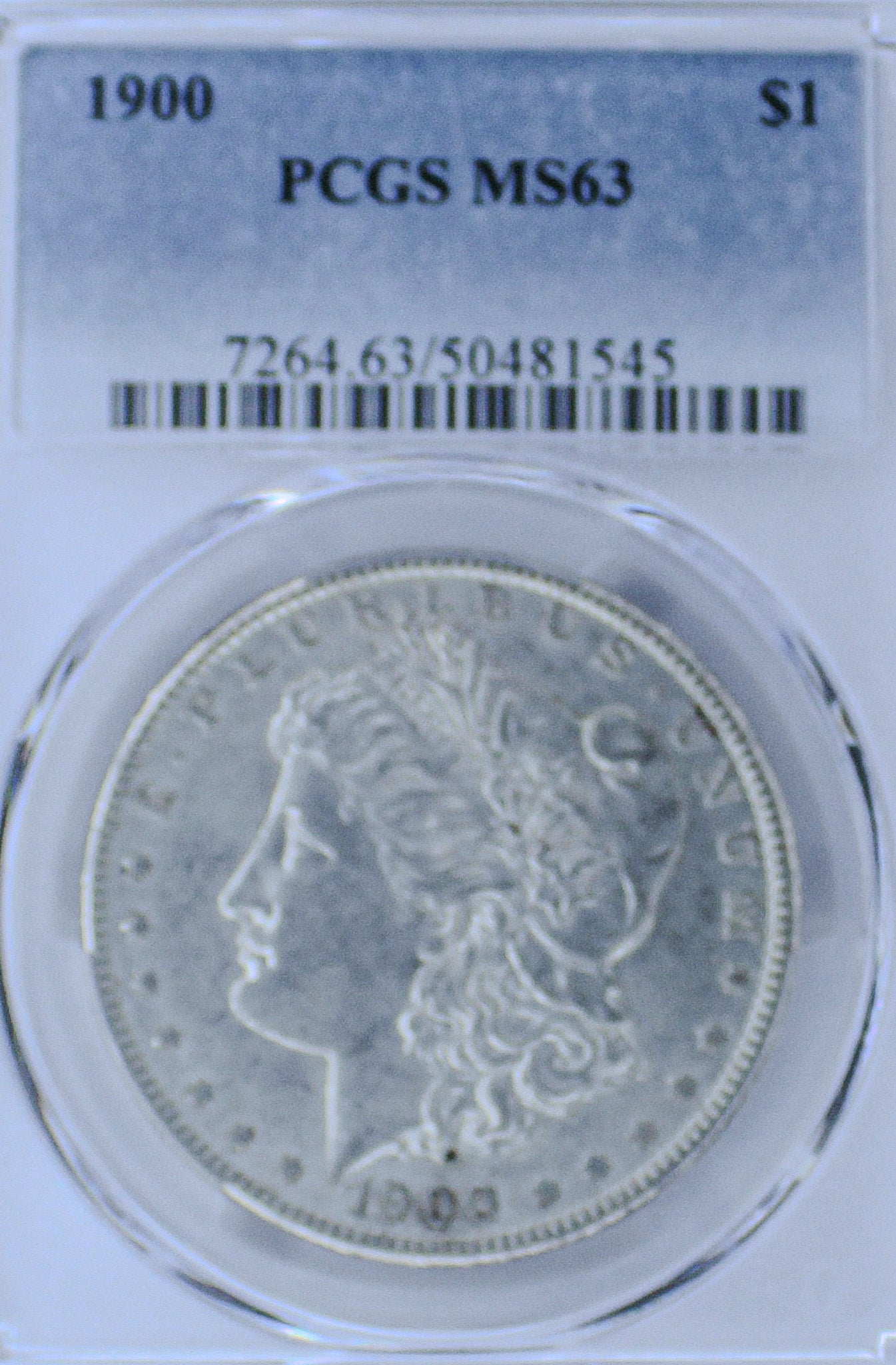 1900 Morgan Silver Dollar MS63