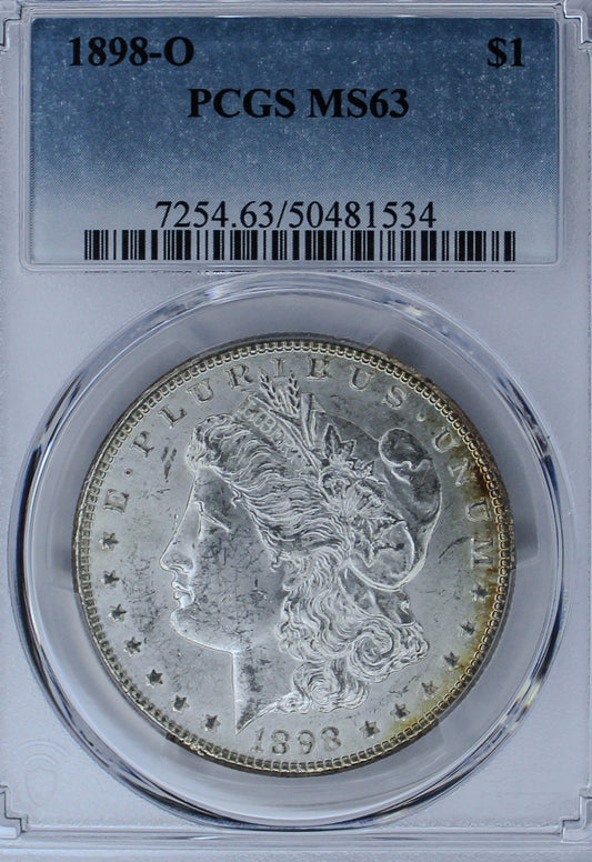 1898-O Morgan Silver Dollar MS63