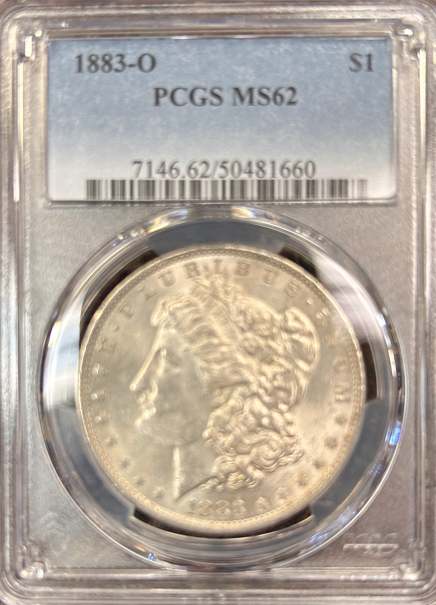 1883-O Morgan Silver Dollar MS62