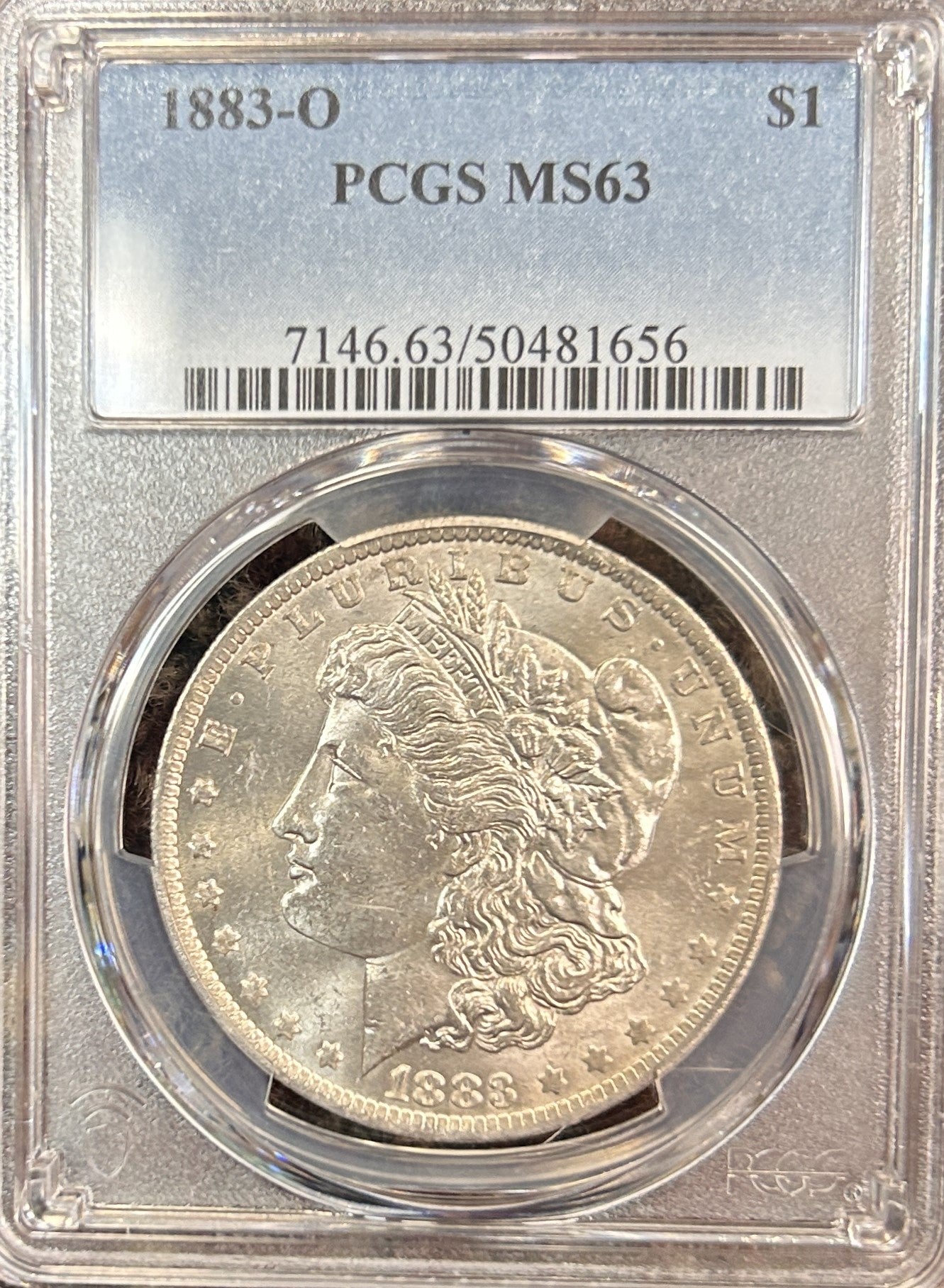 1883-O Morgan Silver Dollar MS63